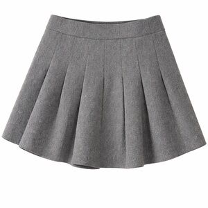 Classic Gray Women's Skirt S